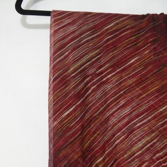 Unbranded | OS | Elegant Earthy Toned Sheer Scarf - Picture 3 of 14